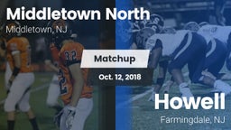 Matchup: Middletown North vs. Howell  2018