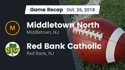 Recap: Middletown North  vs. Red Bank Catholic  2018