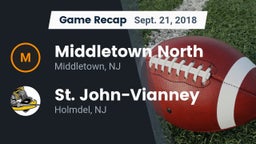 Recap: Middletown North  vs. St. John-Vianney  2018