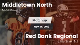 Matchup: Middletown North vs. Red Bank Regional  2019