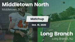 Matchup: Middletown North vs. Long Branch  2020