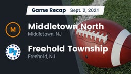 Recap: Middletown North  vs. Freehold Township  2021