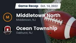 Recap: Middletown North  vs. Ocean Township  2022