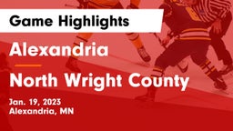 Alexandria  vs North Wright County Game Highlights - Jan. 19, 2023