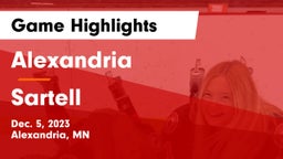 Alexandria  vs Sartell  Game Highlights - Dec. 5, 2023