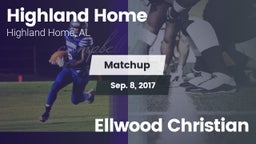 Matchup: Highland Home High vs. Ellwood Christian 2017