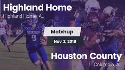 Matchup: Highland Home High vs. Houston County  2018