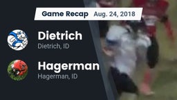 Recap: Dietrich  vs. Hagerman  2018