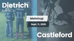 Matchup: Dietrich  vs. Castleford 2020