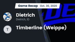Recap: Dietrich  vs. Timberline (Weippe) 2020