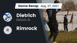 Recap: Dietrich  vs. Rimrock 2021