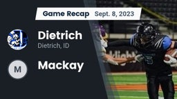 Recap: Dietrich  vs. Mackay 2023
