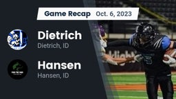 Recap: Dietrich  vs. Hansen  2023