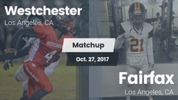 Matchup: Westchester High vs. Fairfax 2017