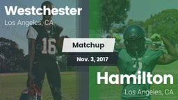Matchup: Westchester High vs. Hamilton  2017