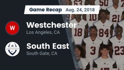 Recap: Westchester  vs. South East  2018