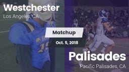 Matchup: Westchester High vs. Palisades  2018