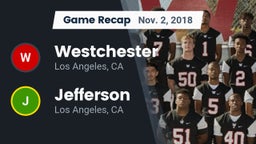 Recap: Westchester  vs. Jefferson  2018