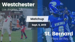 Matchup: Westchester High vs. St. Bernard  2019