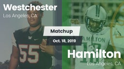 Matchup: Westchester High vs. Hamilton  2019
