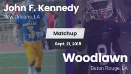 Matchup: Kennedy  vs. Woodlawn  2018