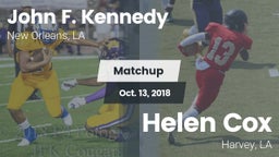 Matchup: Kennedy  vs. Helen Cox  2018