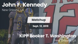 Matchup: Kennedy  vs. KIPP Booker T. Washington  2019