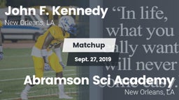 Matchup: Kennedy  vs. Abramson Sci Academy  2019