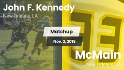 Matchup: Kennedy  vs. McMain  2019