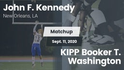 Matchup: Kennedy  vs. KIPP Booker T. Washington 2020