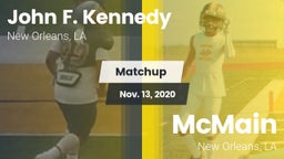 Matchup: Kennedy  vs. McMain  2020