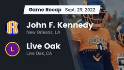 Recap: John F. Kennedy  vs. Live Oak  2022
