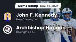 Recap: John F. Kennedy  vs. Archbishop Hannan  2022