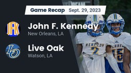 Recap: John F. Kennedy  vs. Live Oak  2023