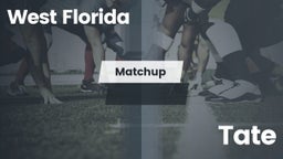 Matchup: West Florida High vs. Tate  2016