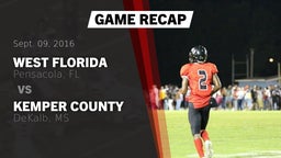 Recap: West Florida  vs. Kemper County  2016