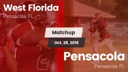Matchup: West Florida High vs. Pensacola  2016