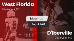 Matchup: West Florida High vs. D'Iberville  2017