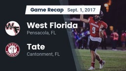 Recap: West Florida  vs. Tate  2017