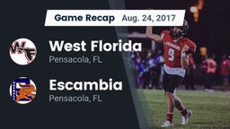 Recap: West Florida  vs. Escambia  2017