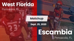 Matchup: West Florida High vs. Escambia  2020