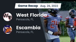 Recap: West Florida  vs. Escambia  2022