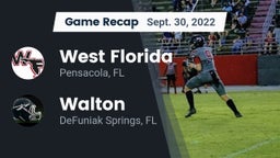 Recap: West Florida  vs. Walton  2022