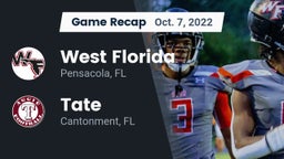 Recap: West Florida  vs. Tate  2022