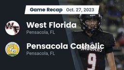 Recap: West Florida  vs. Pensacola Catholic  2023