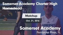 Matchup: Somerset Academy vs. Somerset Academy  2016