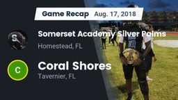 Recap: Somerset Academy Silver Palms vs. Coral Shores  2018