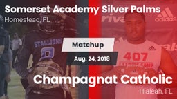 Matchup: Somerset Academy vs. Champagnat Catholic  2018