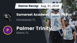 Recap: Somerset Academy Silver Palms vs. Palmer Trinity  2018