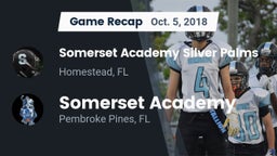 Recap: Somerset Academy Silver Palms vs. Somerset Academy  2018